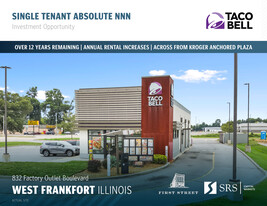 Taco Bell | 12+yrs Abs NNN w/ Annual Incrs - Drive Through Restaurant