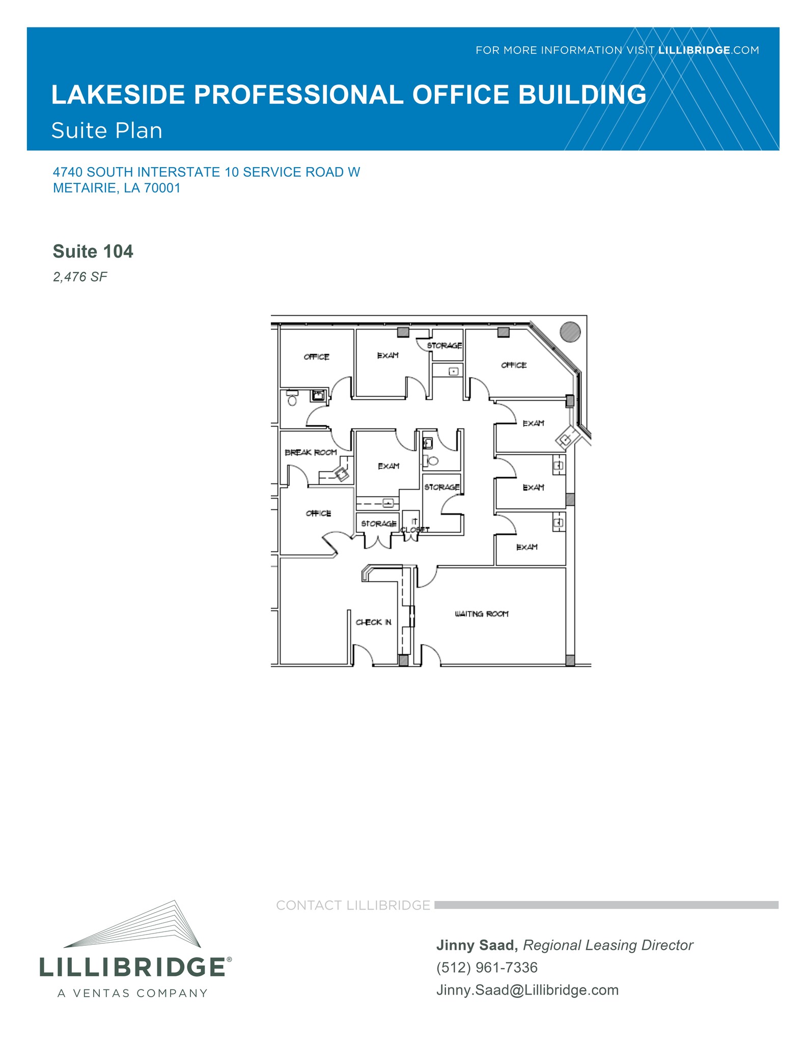 4720 S I-10 Service Rd W, Metairie, LA for lease Site Plan- Image 1 of 1