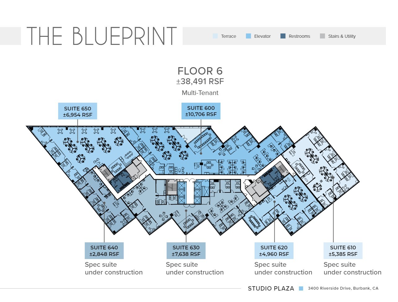 3400 W Riverside Dr, Burbank, CA for lease Floor Plan- Image 1 of 1