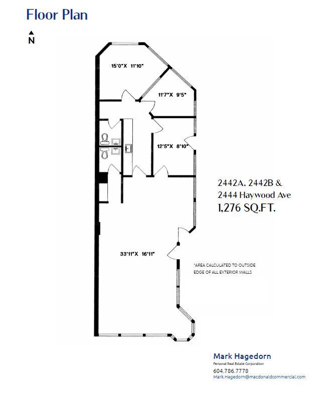 2442-2448 Haywood Ave, West Vancouver, BC V7V 1Y1 - Unit 2444 -  - Floor Plan - Image 1 of 1