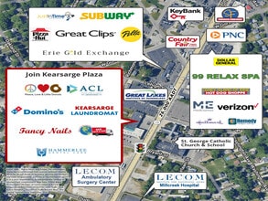 5130-5158 Peach St, Erie, PA for lease Aerial- Image 2 of 14