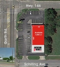 2400 Garth Rd, Baytown, TX - AERIAL map view