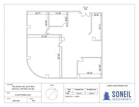 700 Dorval Dr, Oakville, ON for lease Site Plan- Image 1 of 17