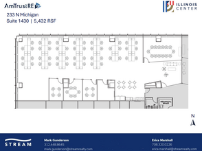 233 N Michigan Ave, Chicago, IL for lease Floor Plan- Image 1 of 1