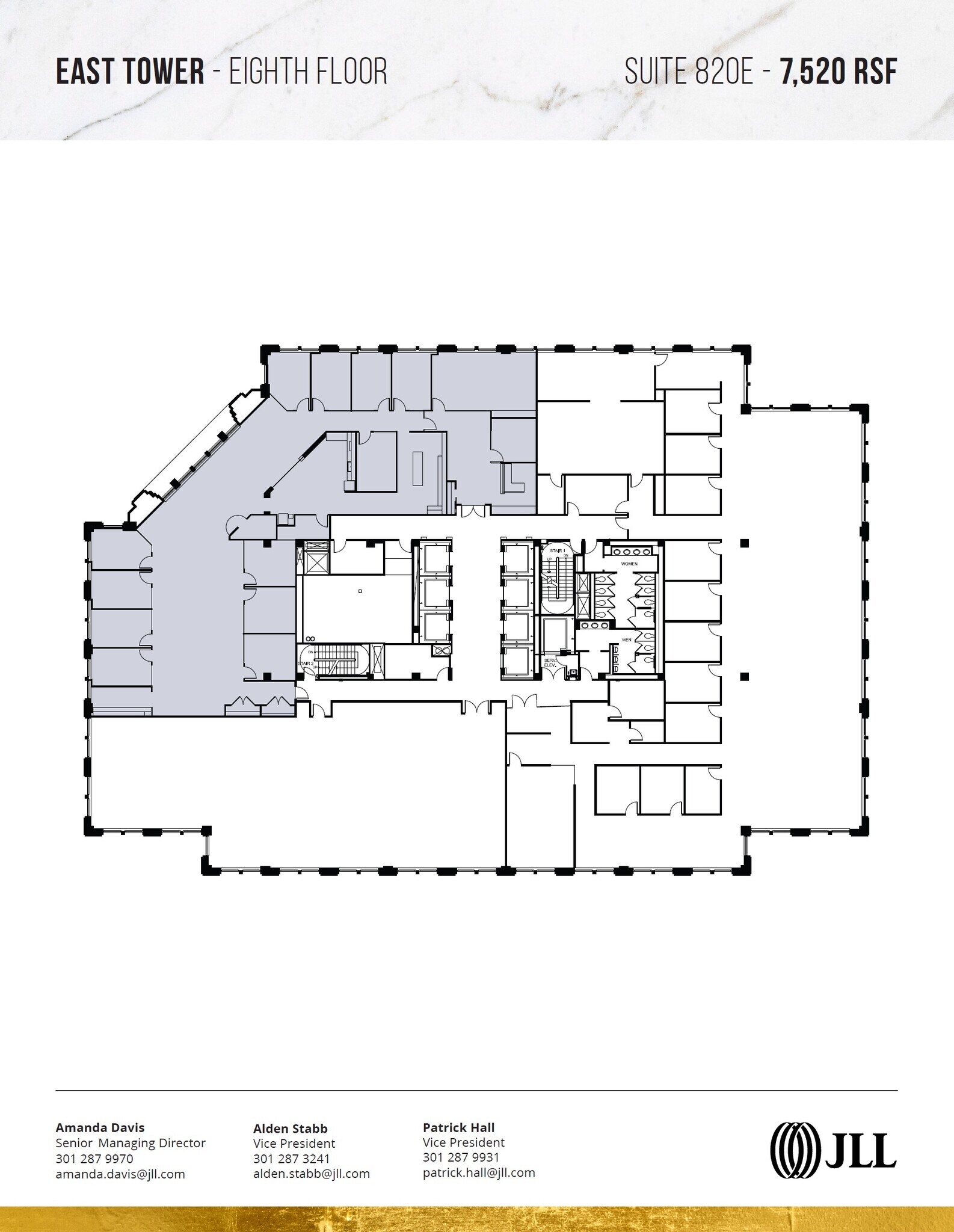 7501 Wisconsin Ave, Bethesda, MD for lease Floor Plan- Image 1 of 1