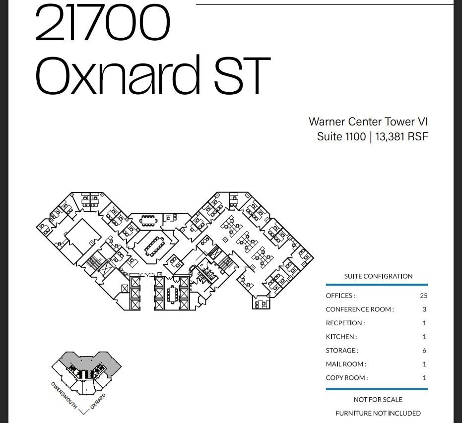 21600 Oxnard St, Woodland Hills, CA for lease Floor Plan- Image 1 of 1