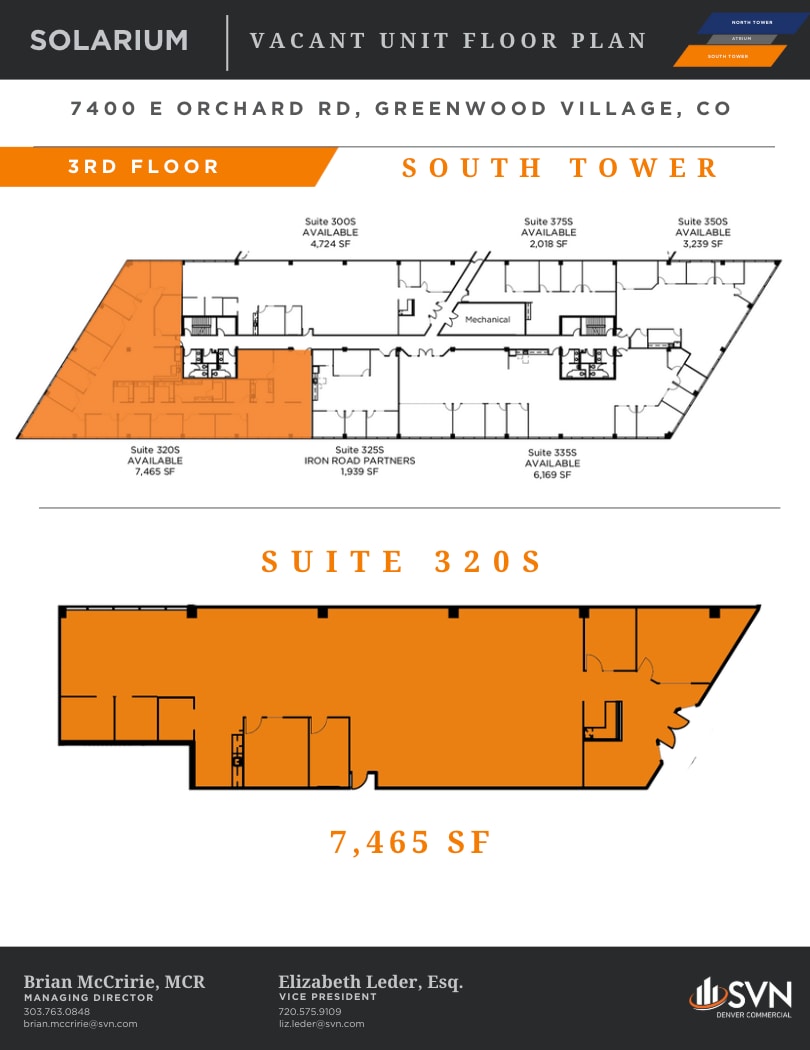 7400 E Orchard Rd, Greenwood Village, CO for lease Floor Plan- Image 1 of 1