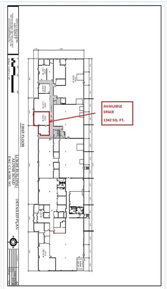 2522 Alpine Rd, Eau Claire, WI for lease - Floor Plan - Image 2 of 5