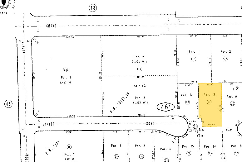 4830 Lanier Rd, Chino, CA for sale - Plat Map - Image 3 of 11