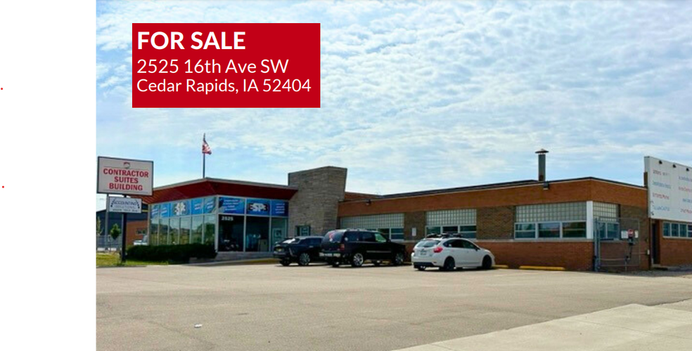 2525 16th Ave SW, Cedar Rapids, IA for sale - Building Photo - Image 1 of 1