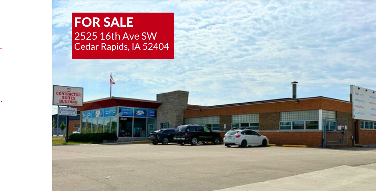 2525 16th Ave SW, Cedar Rapids, IA for sale Building Photo- Image 1 of 1