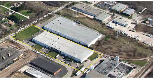 3841-3865 Swanson Ct, Gurnee, IL for lease - Aerial - Image 3 of 9