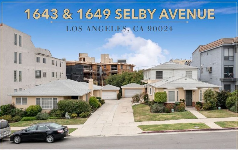 1643 Selby Ave, Los Angeles, CA for sale Building Photo- Image 1 of 1