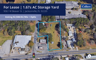 More details for 9061 W Beaver St, Jacksonville, FL - Land for Lease