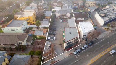 1140 E Chevy Chase Dr, Glendale, CA - AERIAL  map view