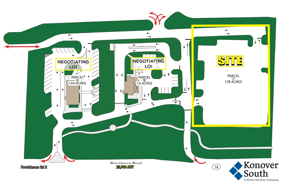 3012 S Providence Rd, Waxhaw, NC for lease - Site Plan - Image 3 of 3