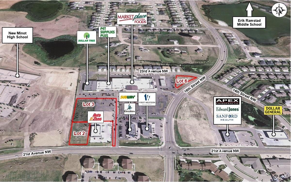 21st Avenue NW, Minot, ND 58703 Market at North Hill Lots