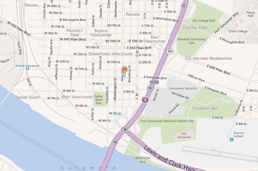 108-116 E Evergreen Blvd, Vancouver, WA for sale - Aerial - Image 1 of 1