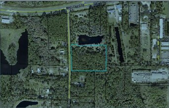 2654 Race Track Rd, Saint Augustine, FL - aerial  map view