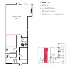 325 Gold St, Garland, TX for lease Floor Plan- Image 2 of 2