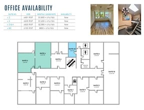 7918-7924 Ivanhoe Ave, La Jolla, CA for lease Floor Plan- Image 1 of 1