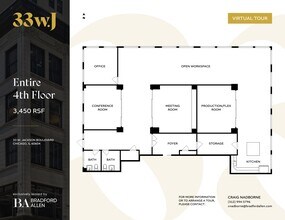 33 W Jackson Blvd, Chicago, IL for lease Site Plan- Image 1 of 22