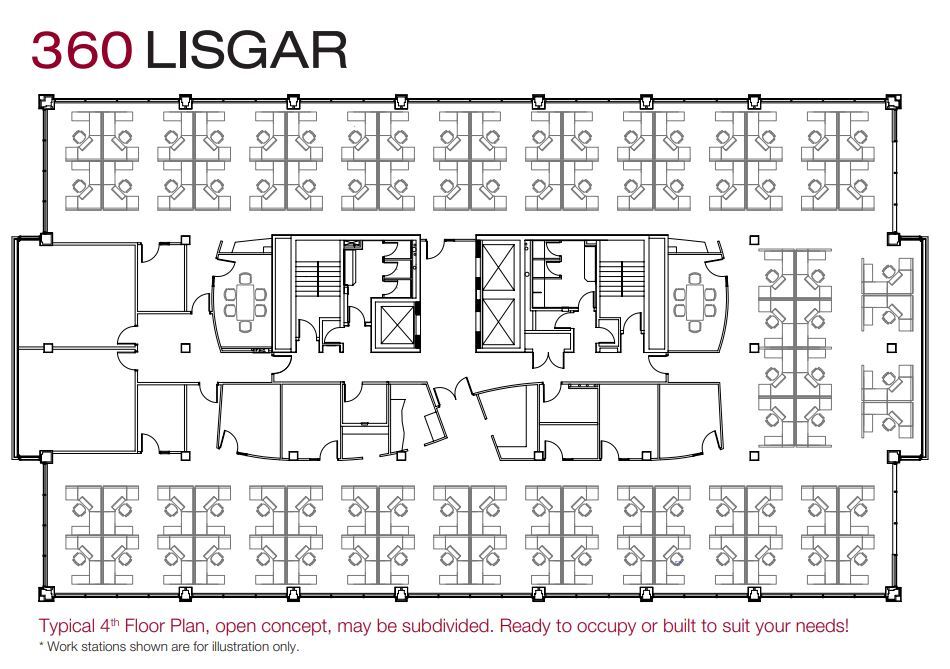 360 Lisgar St, Ottawa, ON for lease Floor Plan- Image 1 of 6