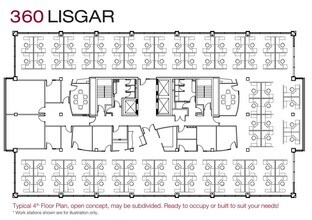 360 Lisgar St, Ottawa, ON for lease Floor Plan- Image 1 of 6