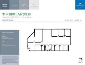 5445 Corporate Dr, Troy, MI for sale Floor Plan- Image 1 of 1