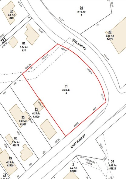 0 E Main St, Waterbury, CT for sale - Plat Map - Image 2 of 2