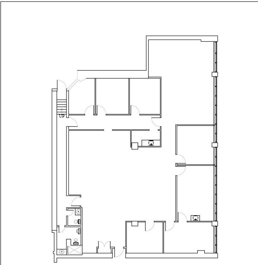 50 Burnhamthorpe Rd W, Mississauga, ON for lease Floor Plan- Image 1 of 1