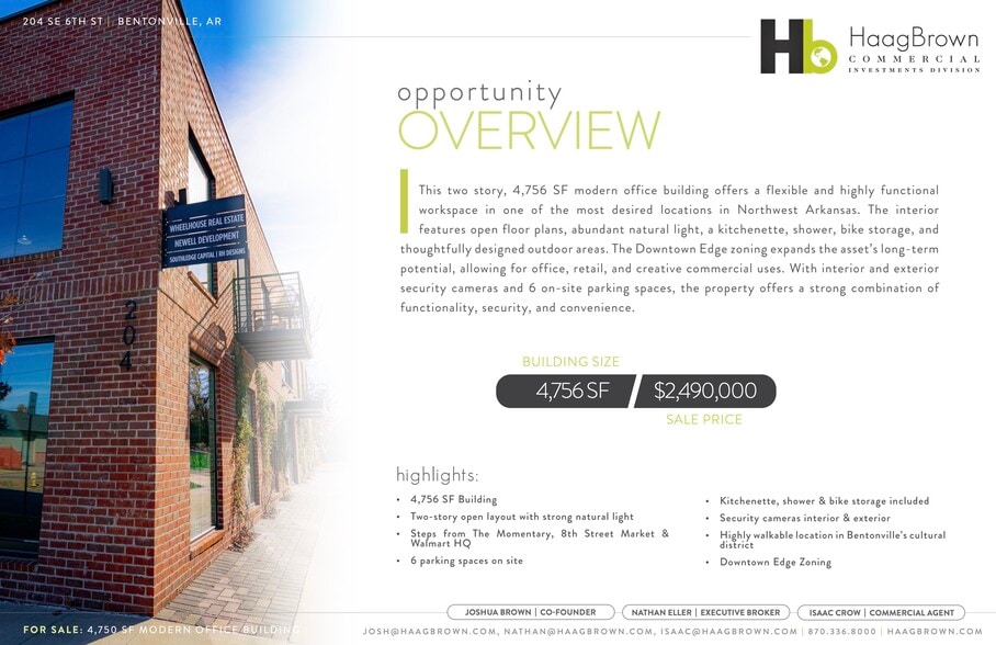 204 SE 6th St, Bentonville, AR for sale - Building Photo - Image 2 of 5