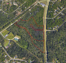 00 Blanding, Middleburg, FL - aerial  map view