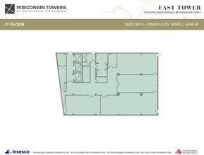 7315 Wisconsin Ave, Bethesda, MD for lease Floor Plan- Image 1 of 1