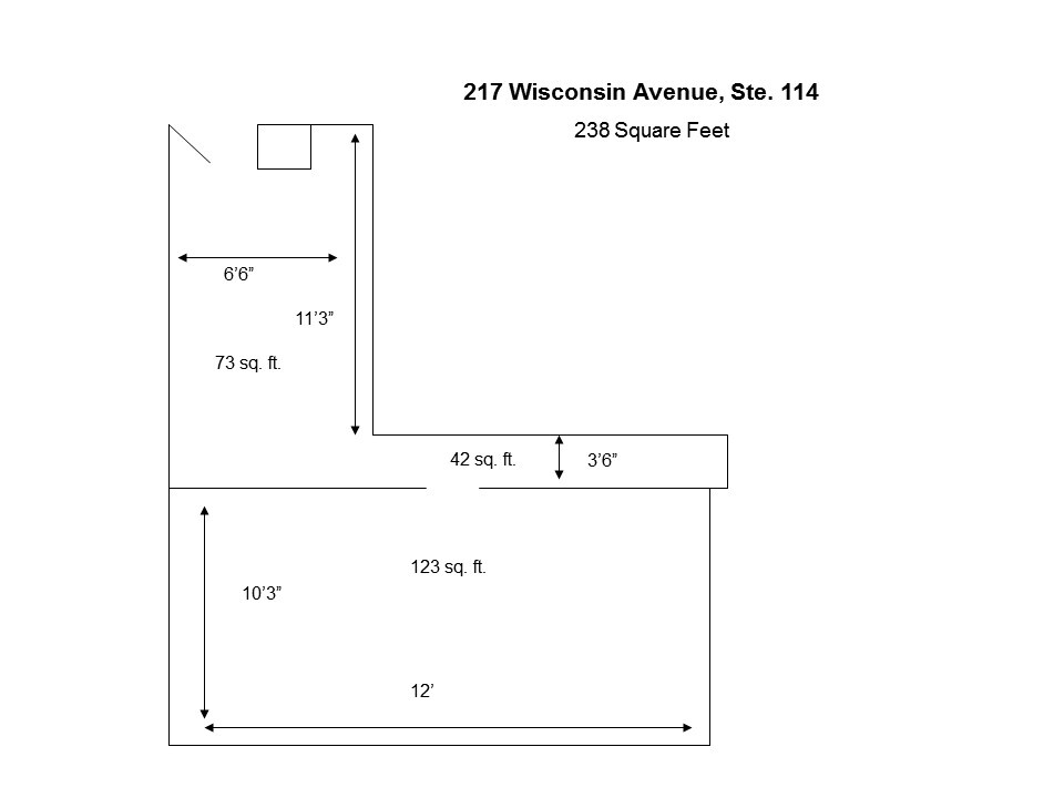 217 Wisconsin Ave, Waukesha, WI for lease Floor Plan- Image 1 of 3