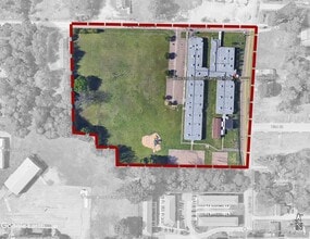 4215 Sunset Dr, Jackson, MS - AERIAL  map view