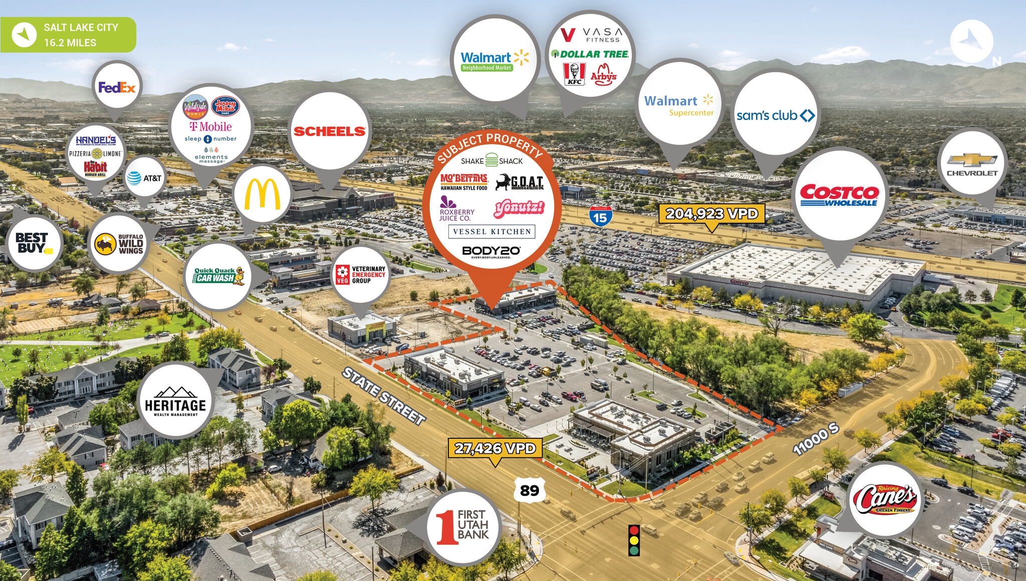 The Schoolyard portfolio of 3 properties for sale on LoopNet.com Aerial- Image 1 of 7