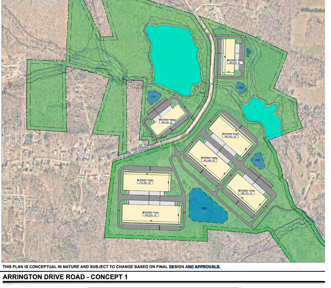 Arrington Dr, Lexington, NC for sale - Site Plan - Image 2 of 4