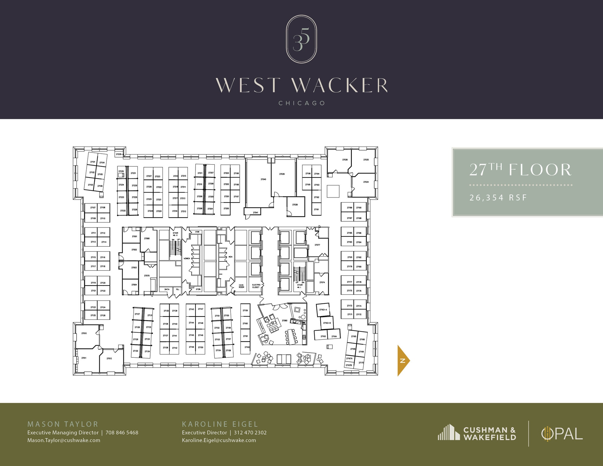 35 W Wacker Dr, Chicago, IL for lease Floor Plan- Image 1 of 1
