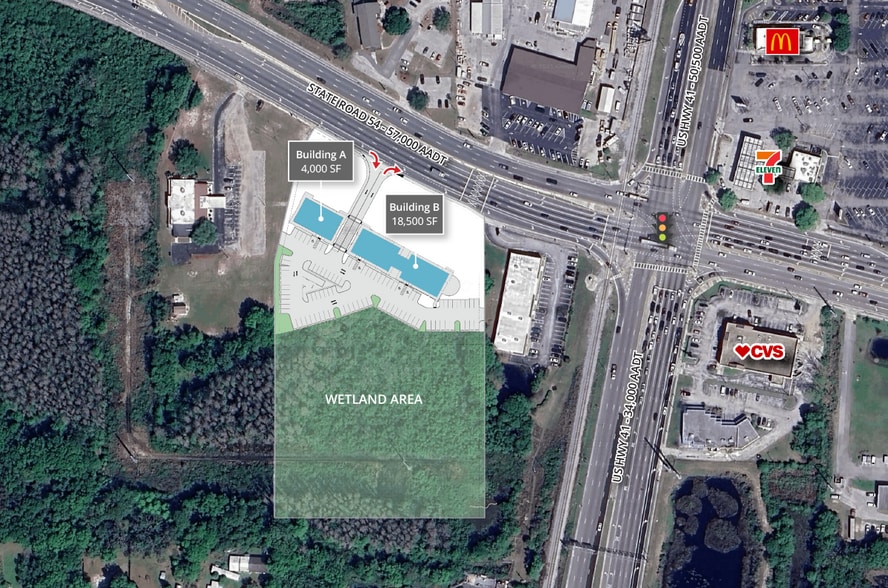 21048 State Road 54, Lutz, FL for sale - Site Plan - Image 2 of 3