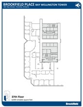 181 Bay St, Toronto, ON for lease Floor Plan- Image 1 of 1
