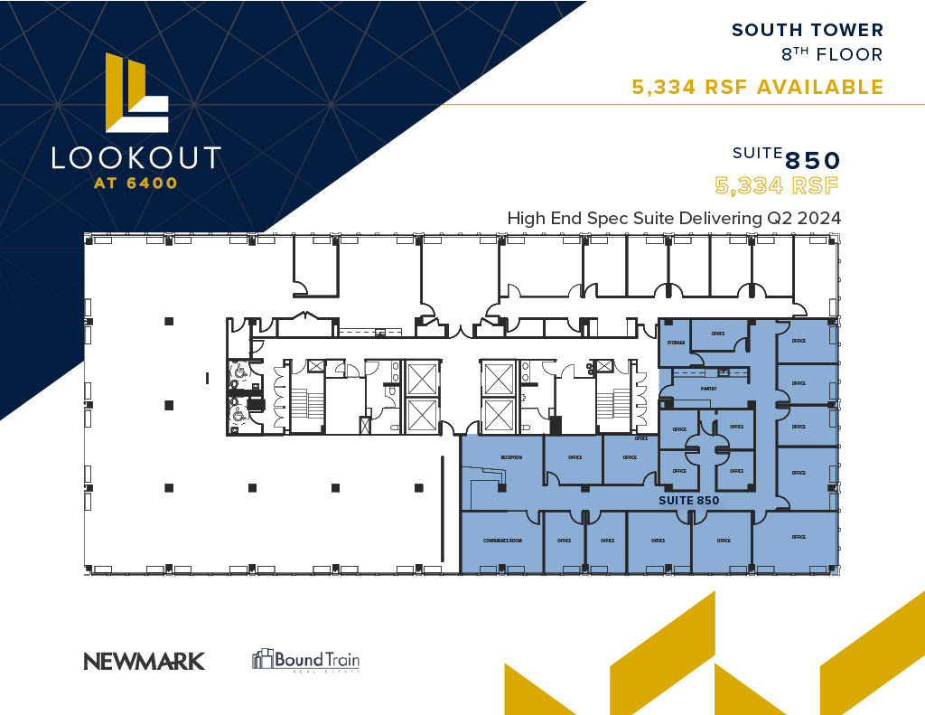 6400 Arlington Blvd, Falls Church, VA for lease Floor Plan- Image 1 of 2