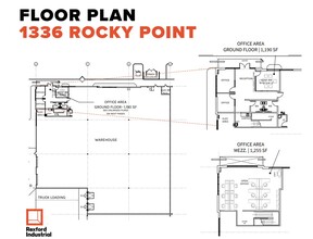 1332 Rocky Point Dr, Oceanside, CA for lease Floor Plan- Image 1 of 1