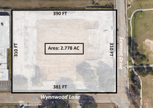 1331 Seamist Dr, Houston, TX - aerial  map view