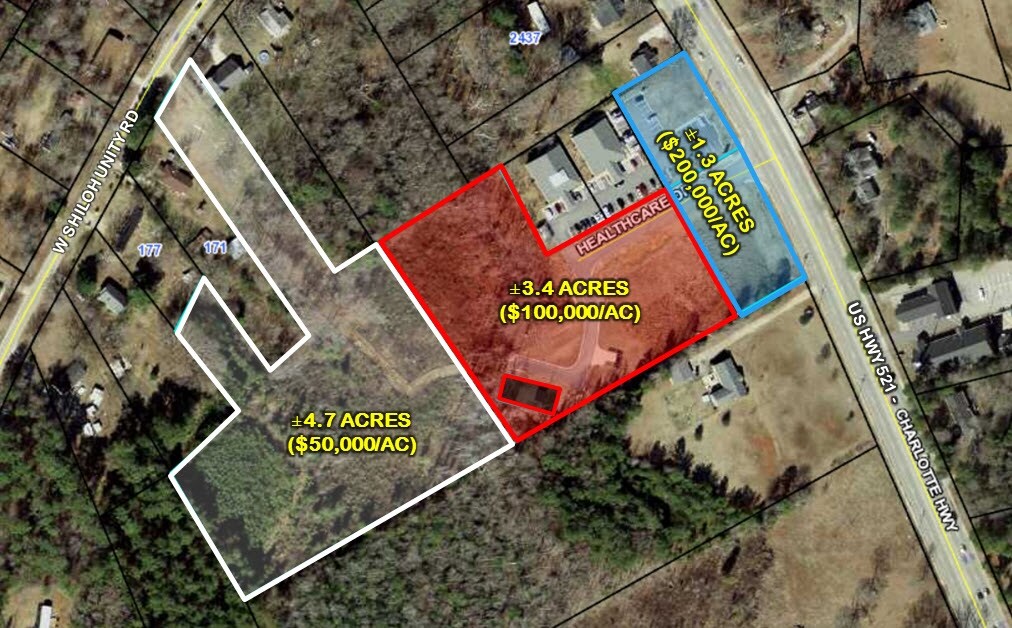 Charlotte Highway & West Shiloh Unity Road, Lancaster, SC 29720