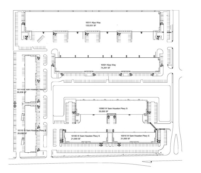 10110 W Sam Houston Pky S, Houston, TX for lease - Building Photo - Image 2 of 2