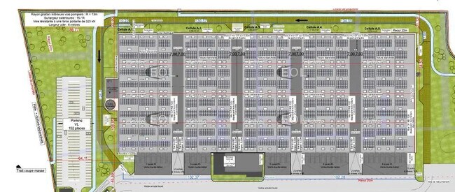 Location Entrepôt 31 950 m²