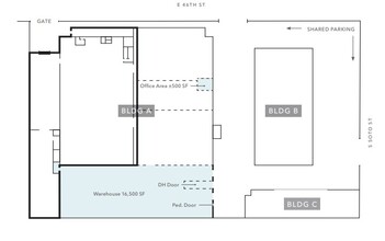 4601 S Soto St, Vernon, CA for lease Floor Plan- Image 1 of 1