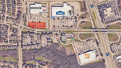 1001 Valley Ridge Boulevard, Lewisville, TX - AERIAL map view