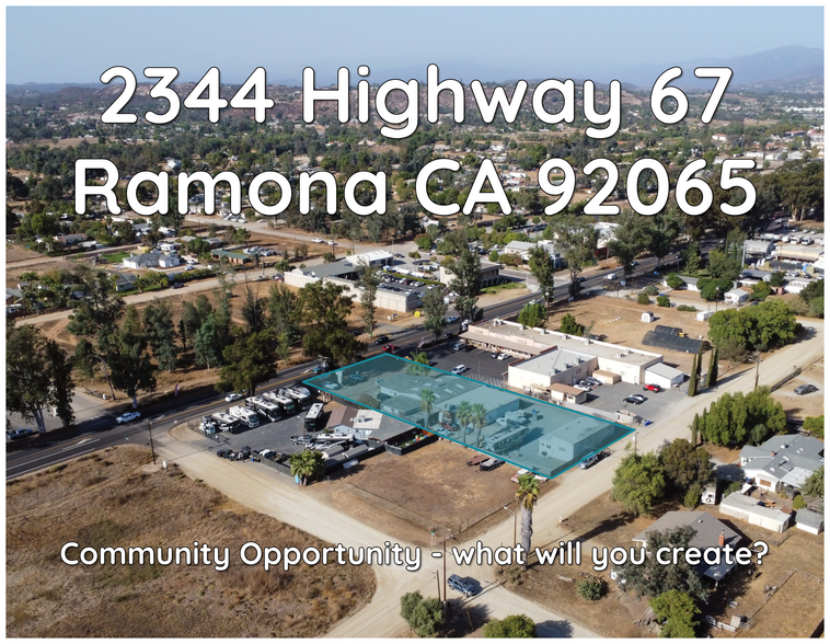 2344 Main St, Ramona, CA for sale - Building Photo - Image 1 of 15